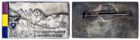 Republic, Badge, 1967, Rijeka (Fiume) section of the Italian Alpine Club CAI. XVI gathering in Falcade. Opus: Granero. 45,5x25 mm. White metal. 18,15 ...