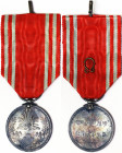 Japan, Hirohito Red Cross Medal, n.d., Ø 29 mm ca. White metal. A.UNC