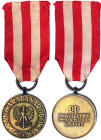 Poland, Cross of Merit and Liberation, 1945, Ø 34 mm ca. Ae. XF
