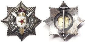 Yugoslavia, Order of Military Merits, n.d., With Silver Swords (Class III). Ø 65 mm ca. Ag.900 65,70 g, ca. XF