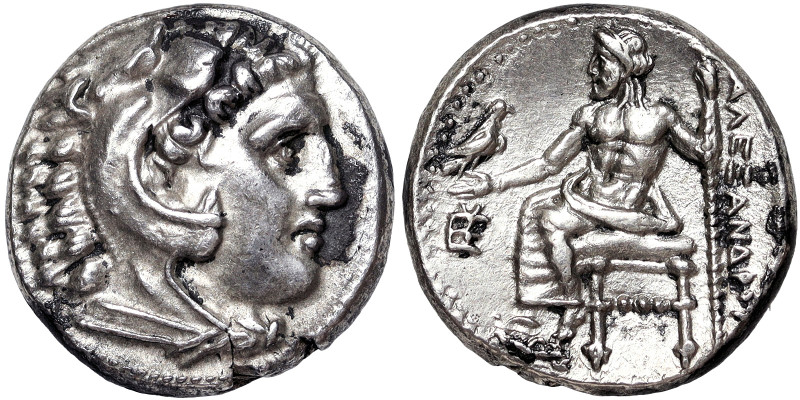 Greek Coins, Alexander III 'the great' Drachm, n.d., Sardis, Ag. 4,22 g, Rare, A...