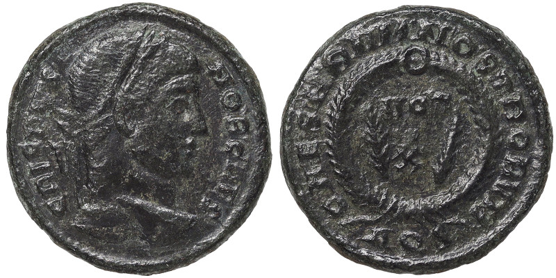 Roman Coins, Crispo Follis, n.d., Siscia, Ae. 3,05 g, RIC 181, XF
