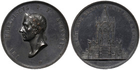 Austria, Francis I, Medal, 1835, Commemoration of the Emperor's funeral. Opus: g, Zapparelli. Ø 46 mm Ae. 41,38 g, Rare, Small edge nick, A.UNC