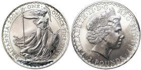 Great Britain, Elizabeth II 2 Pounds, 2004, London, Ag.958 32,45 g, KM 1029, UNC