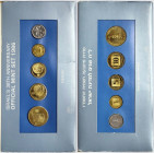 Israel, Set, 1986, PIEFORT mint set. Ni, Ae. UNC