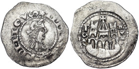 Italian States, Bergamo, Federico II Denaro, n.d., Ag. 0,86 g, Rare, MIR 18, VF+