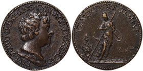 Italian States, Bracciano, Duke Paolo Giordano II Orsini (1615-1656), Medal, 1621, Opus: J. Kornemann. Ø 30,5 mm. Ae. 16,25 g, Vannel-Toderi 327, XF