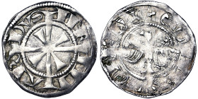 Italian States, Merano, Mainardo II Grosso Tirolino, n.d., Ag. 1,54 g, Rare, Rizzoli M90, VF/A.XF