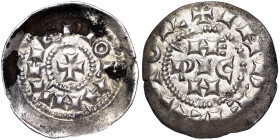 Italian States, Milan, Enrico Denaro scodellato, n.d., Ag. 0,62 g, MIR 52, XF
