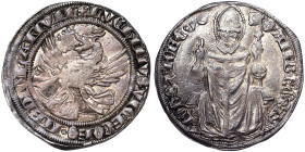 Italian States, Milan, Lucchino Visconti and Giovanni Visconti Grosso da 2 Soldi, n.d., Ag. 2,70 g, Very rare, MIR 95, XF-