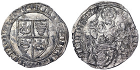 Italian States, Milan, Filippo Maria Visconti Grosso da 2 Soldi, n.d., Ag. 2,38 g, MIR 152, A.XF