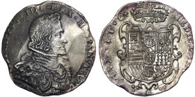 Italian States, Milan, Filippo IV Filippo, 1657, Ag. 27,49 g, Rare, CNI 116, A.XF