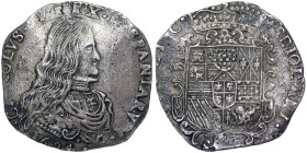 Italian States, Milan, Carlo II Filippo, 1694, Ag. 27,45 g, Rare, MIR 381/2, VF/A.XF