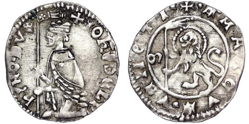 Italian States, Venice, Giovanni Dolfin Soldino (Second type), n.d., Ag. 0,56 g,...