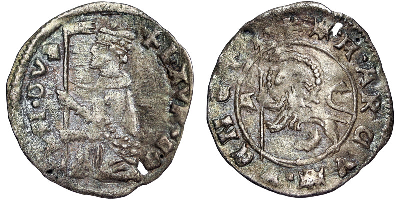 Italian States, Venice, Lorenzo Celsi Soldino (Second type), n.d., Ag. 0,46 g, S...