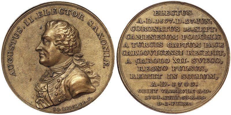 Poland, Medal, n.d., Opus: J. J. Reichel. Ø 44 mm. Ae. 31,87 g, A.UNC