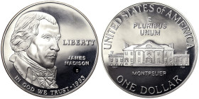 United States, 1 Dollar, 1993, San Francisco, Bill of rights. Ag.900 26,73 g, KM 241, PROOF