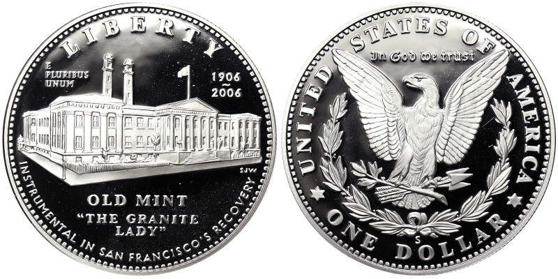 United States, 1 Dollar, 2006, San Francisco, San Francisco Old Mint Centennial....