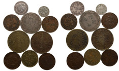 Very Fine to Extremely Fine | CHINA. 
 Lot of 10 coins, 1870-1920. 

Silver, bronze and brass. Sezchuan, Kirin, Kiang-Nan, Kiang-Soo etc. 
Very Fi...