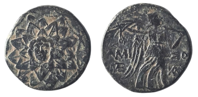 Pontos, Amisos. Mithradates VI (120-63 BC) AE local civic issue under Mithradate...