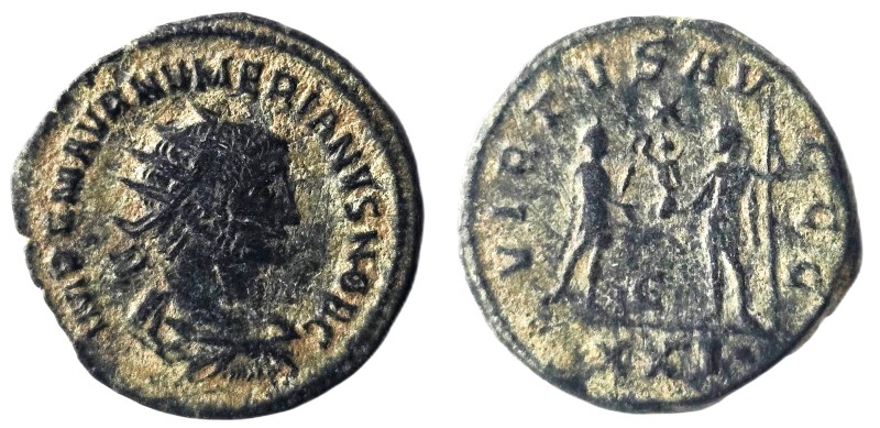 The Roman Empire…..Numerian, 283 – 284 Weight : 3.92 Gr Diameter : 20.37 mm