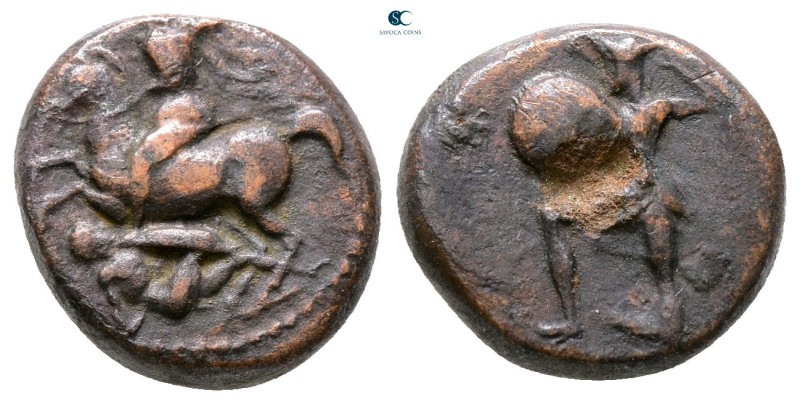 Thessaly. Pelinna circa 400-375 BC. 
Bronze Æ

15 mm, 3,27 g



Very Fine...