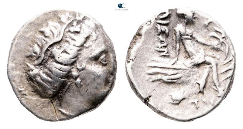 Euboea. Histiaia circa 300-100 BC. 
Tetrobol AR

 mm, g



Very Fine