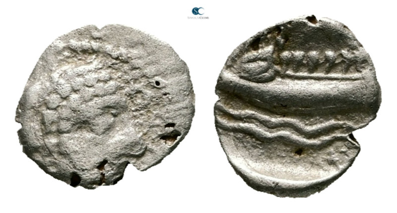 Phoenicia. Arados circa 420-346 BC. 
Obol AR

10 mm, 0,58 g



Very Fine