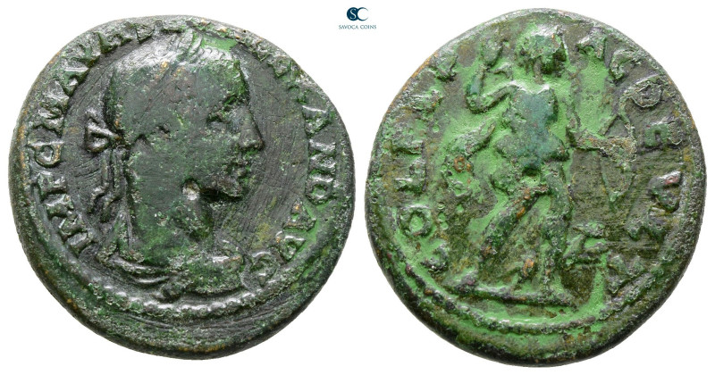 Thrace. Deultum. Severus Alexander AD 222-235. 
Bronze Æ

24 mm, 7,32 g


...