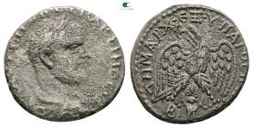 Cyrrhestica. Beroea. Macrinus AD 217-218. Billon-Tetradrachm