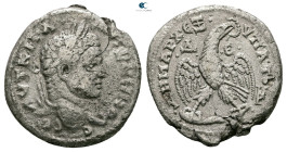 Seleucis and Pieria. Antioch. Caracalla AD 198-217. Billon-Tetradrachm