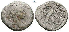 Seleucis and Pieria. Antioch. Elagabal AD 218-222. Billon-Tetradrachm