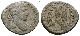 Seleucis and Pieria. Antioch. Elagabal AD 218-222. Billon-Tetradrachm