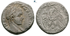 Seleucis and Pieria. Antioch. Elagabal AD 218-222. Billon-Tetradrachm