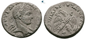 Seleucis and Pieria. Antioch. Elagabal AD 218-222. Billon-Tetradrachm