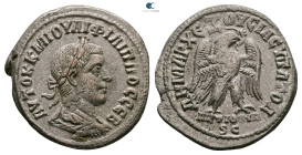 Seleucis and Pieria. Antioch. Philip II AD 247-249. Billon-Tetradrachm