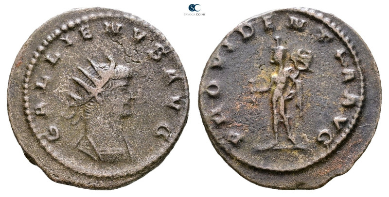 Gallienus AD 253-268. Antioch
Billon Antoninianus

22 mm, 3,26 g



Very ...