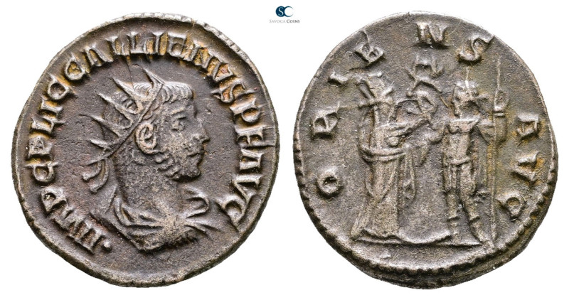 Gallienus AD 253-268. Samosata
Billon Antoninianus

22 mm, 4,03 g



Very...