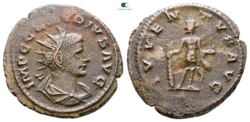 Claudius II (Gothicus) AD 268-270. Antioch
Billon Antoninianus

22 mm, 3,61 g...