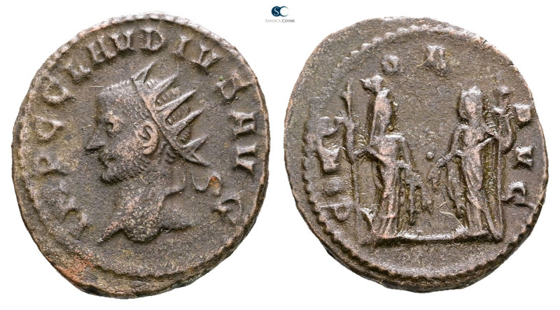 Claudius II (Gothicus) AD 268-270. Antioch
Antoninianus Æ

22 mm, 3,18 g

...