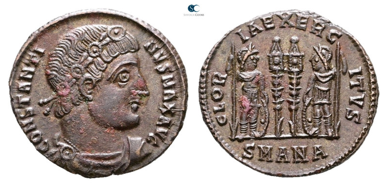 Constantine I the Great AD 306-337. Antioch
Follis Æ

18 mm, 2,07 g



Go...