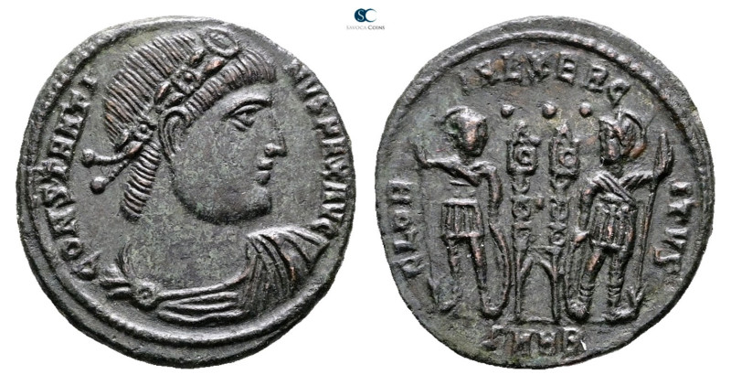 Constantine I the Great AD 306-337. Heraclea
Follis Æ

19 mm, 2,79 g



V...