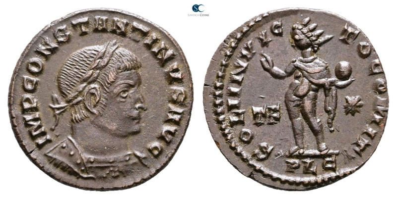 Constantine I the Great AD 306-337. Lugdunum
Follis Æ

20 mm, 3,35 g



N...