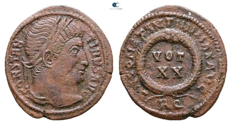 Constantine I the Great AD 306-337. Rome
Follis Æ

20 mm, 2,55 g



Nearl...