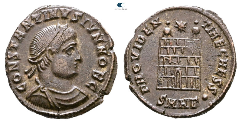 Constantine II, as Caesar AD 317-337. Heraclea
Follis Æ

19 mm, 2,76 g


...