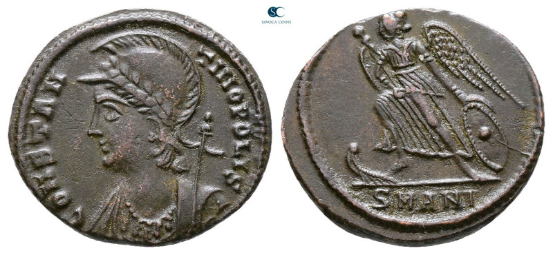 City Commemoratives AD 330-354. Antioch
Follis Æ

17 mm, 1,64 g



Good V...