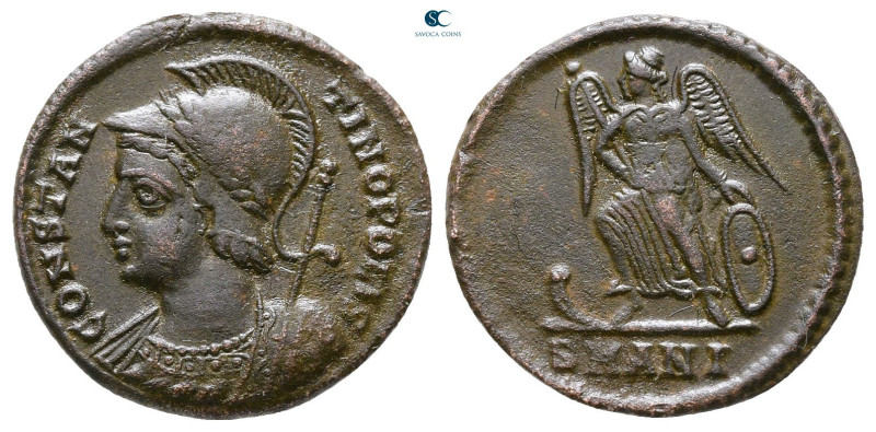 City Commemoratives AD 330-354. Antioch
Follis Æ

18 mm, 2,11 g



Very F...