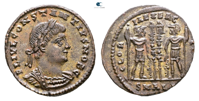 Constantius II, as Caesar AD 337-347. Alexandria
Follis Æ

18 mm, 2,36 g

...