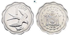 Belize.  AD 1978. 1 Cent 1978