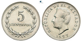 El Salvador.  AD 1977. 5 Centavos 1977